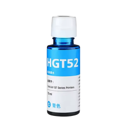 Tusz INQ GT52 Niebieski / Cyan do drukarek HP Smart Tank 500 seria - zamiennik